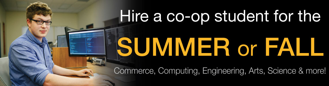 Hire a co-op student for the summer or fall. 
