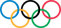 Olympic rings without rims.svg