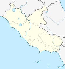 FCO is located in Lazio