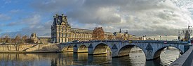 Seine Pont Royal Louvre Paris.jpg