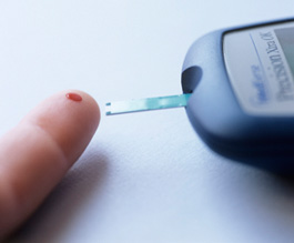 Diabetes blood test - Copyright: Science Photo Library