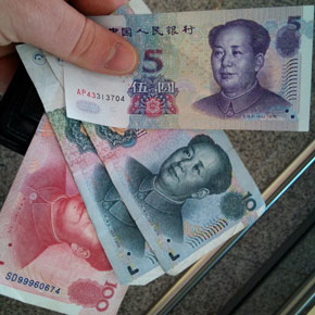 Chinese currency - Copyright: Flickr – Karl Baron