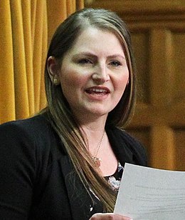 Rosemarie Falk in the House of Commons - 2018 (26120505928) (cropped).jpg