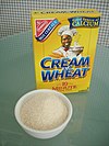 Cream of Wheat cereal and box
