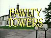 Fawlty Towers title card