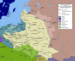 Annexed from the Polish–Lithuanian Commonwealth in 1772, following the First Partition of Poland