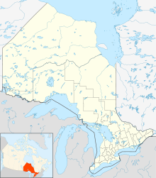 Alliston is located in Ontario