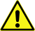 DIN 4844-2 Warnung vor einer Gefahrenstelle D-W000.svg