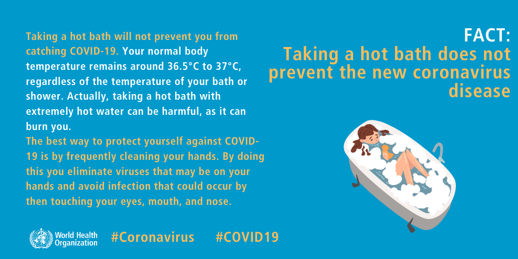FACT: Cold weather and snow CANNOT kill the new coronavirus