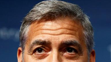 George Clooney's hair