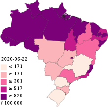 COVID-19 outbreak Brazil per capita cases map.svg