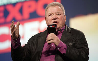 William Shatner participates in the 'William Shatner Spotlight' panel at C2E2 at McCormick Place on Sunday, March 1, 2020 in Chicago. (Rob Grabowski/Invision/AP)