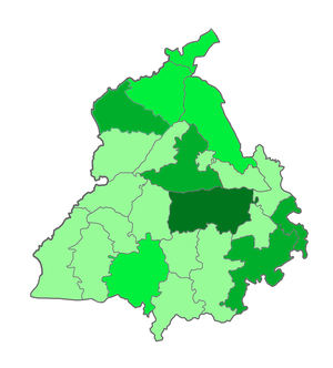 Recovery map of Punjab India.png