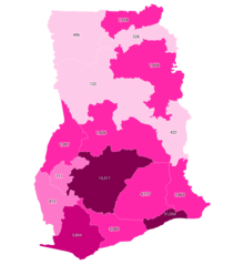 Cumulative cases of COVID-19 in Ghana by region.png