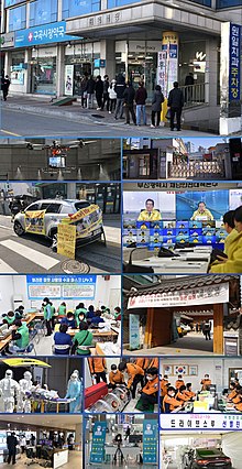 COVID-19 in South Korea - Photo montage.jpg