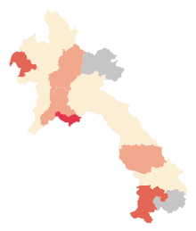 Map of COVID-19 Outbreak Cases in Laos.svg