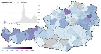 File:COVID-19 Austria 7-day prevalence per capita (districts timeline).webm