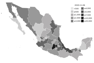 COVID-19 Outbreak Deaths in Mexico.svg