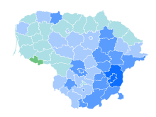 Per capita cases of Covid-19 during last 14 days in Lithuania.svg