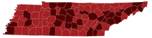 COVID-19 Cases in Tennessee by counties.svg