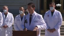 File:Dr. Sean Conley, Physician to the President, Provides an Update on President Trump.webm