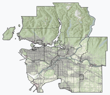 CYVR is located in Greater Vancouver Regional District