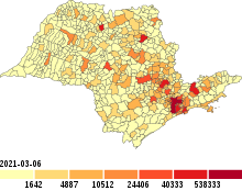 Mapa de casos de COVID-19 em São Paulo.svg