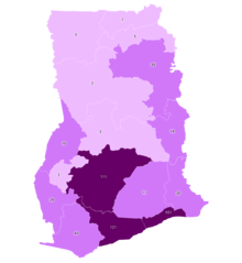 Active COVID-19 cases in Ghana by region.png