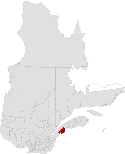Location of Témiscouata