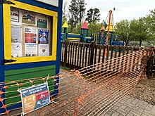 Kelly Road Park playground, Apex, NC, shuttered for Covid-19.jpg