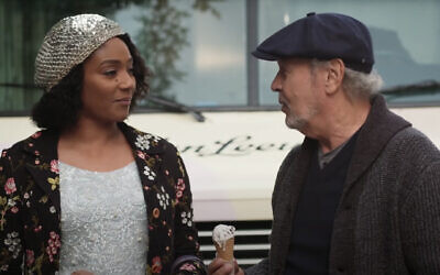 Tiffany Haddish and Billy Crystal in a trailer for the new movie "Here Today." (Screen capture: YouTube)