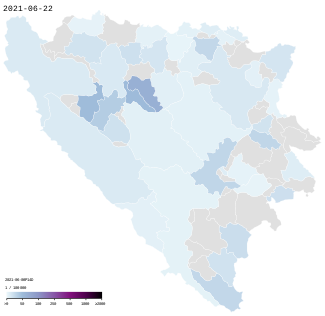 COVID-19 Bosnia and Herzegovina - Cases per capita (last 14 days).svg