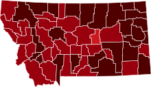 COVID-19 Prevalence in Montana by county.svg