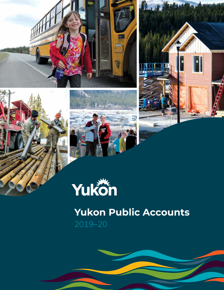 Cover image of The Government of Yukon's 2019–20 Public Accounts