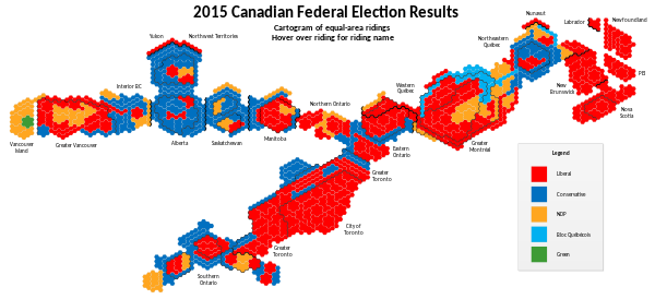 Canadian Federal Election Cartogram 2015.svg