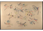 Red Horse pictographic account of the Battle of the Little Bighorn, 1881. 0100.png