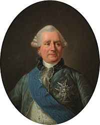 portrait of French Foreign Minister Vergennes