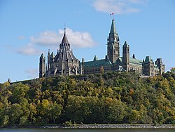 Parliament Hill from the Ottawa River.JPG