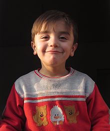 Tsakhur child in Qum (Azerbaijan).JPG
