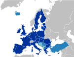 États membres, pays candidats et candidatures soumises à l'Union européenne