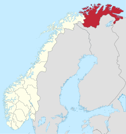 Finnmark within Norway