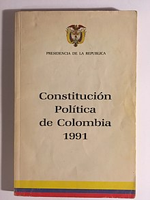Constitucón Política de Colombia 1991.jpg
