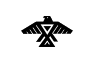 Anishinaabe (Ojibwe) people crest featuring thunderbird motif