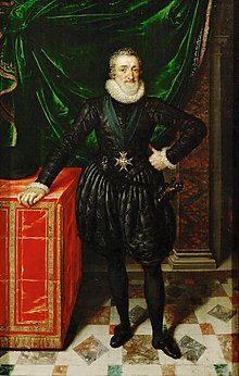 Portrait of Henry IV aged 56