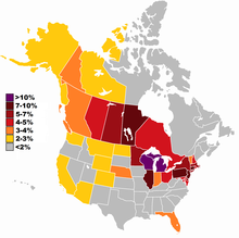 Polish ancestry in the USA and Canada.png