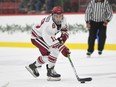 Calgary Flames first-rounder Matthew Coronato is averaging better than a point-per-game as a freshman forward at Harvard.