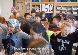 #StandForCanada Youth Challenge: Grade 3/4 students at Queen Mary Elementary School