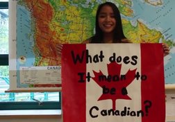 #StandForCanada Youth Challenge: Grade 9 students at West Vancouver Secondary School
