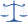 Balanced scale of Justice (blue).svg