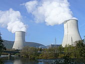Une photographie de la Centrale nucléaire de Chooz, construite et exploitée par EDF.